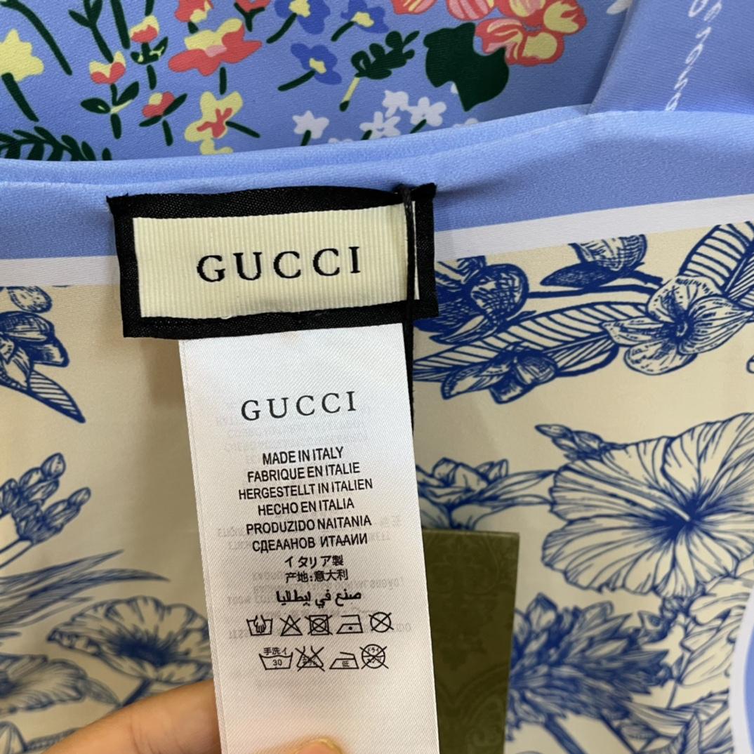 Gucci Visual Mood Reversible Tie-shoulder One Piece Swimsuit - 