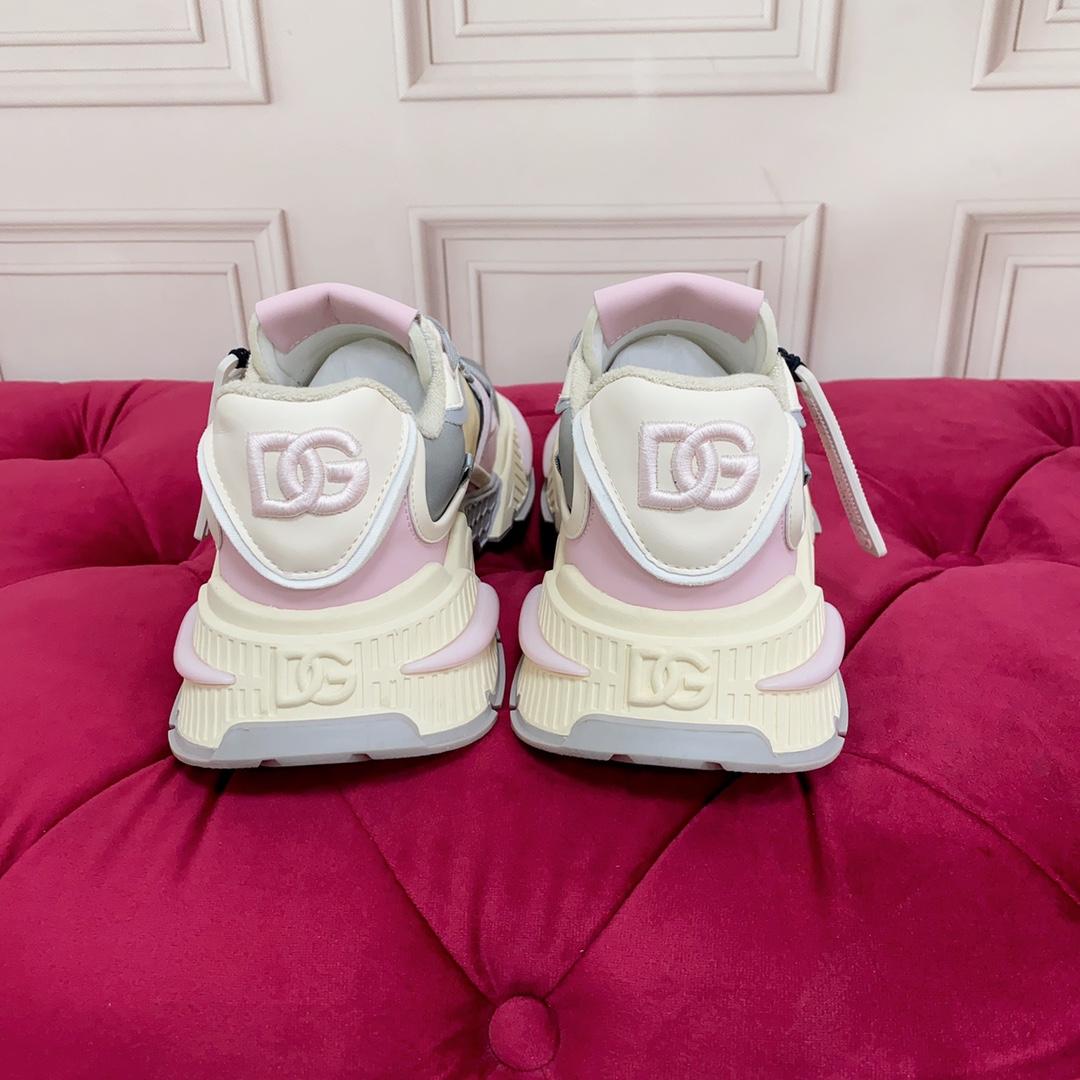 Dolce & Gabbana Mixed-Material Airmaster Sneakers - 