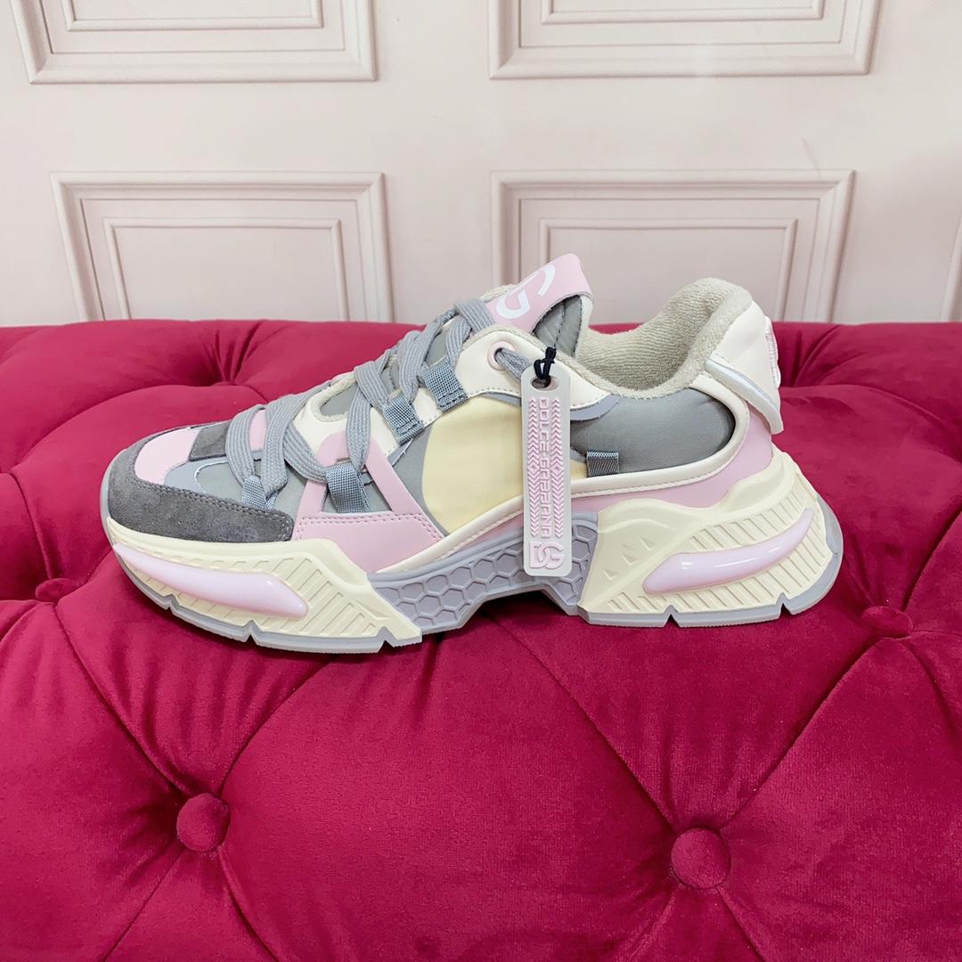 Dolce & Gabbana Mixed-Material Airmaster Sneakers - 