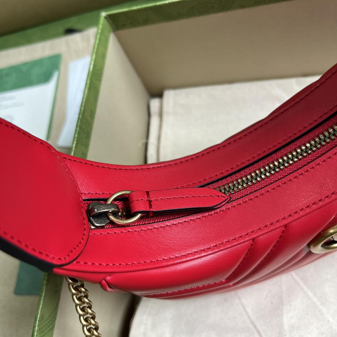 Gucci GG Marmont Matelassé Mini Bag(21.5-11-5cm) - PerfectKickZ