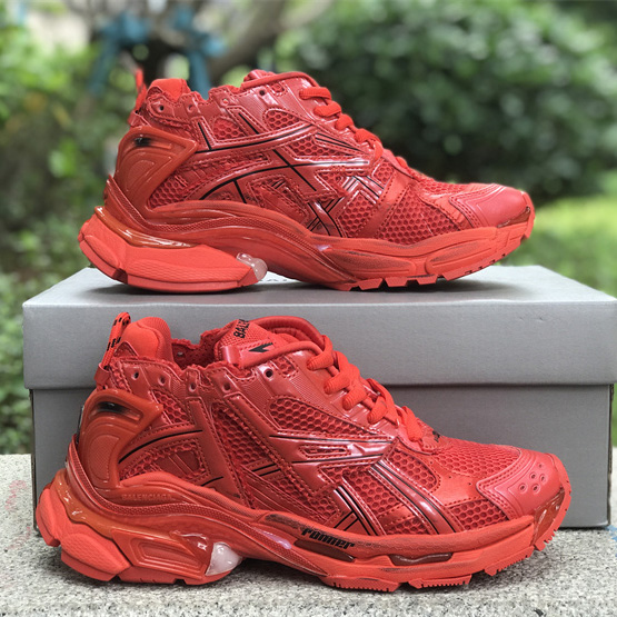Balenciaga Runner Sneaker In Red - PerfectKickZ