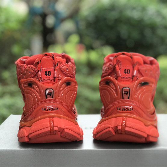 Balenciaga Runner Sneaker In Red - PerfectKickZ