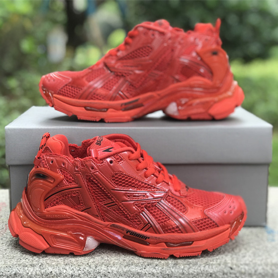 Balenciaga Runner Sneaker In Red - PerfectKickZ