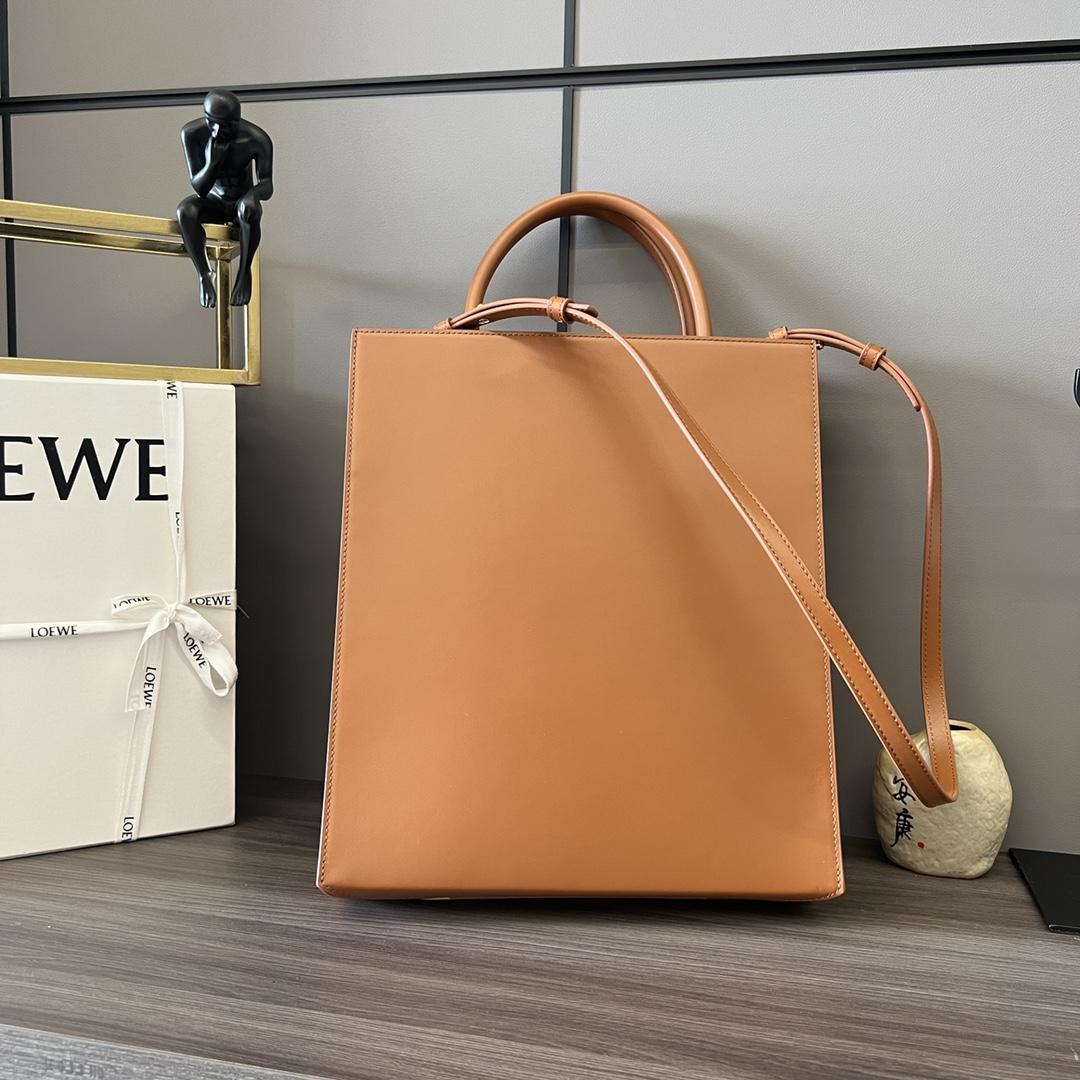 Loewe Standard A4 Tote In Sleek Calfskin - PerfectKickZ