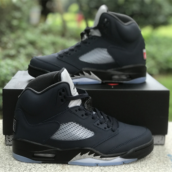Air Jordan 5 “Georgetown” Sneakers      FD6812-400 - PerfectKickZ