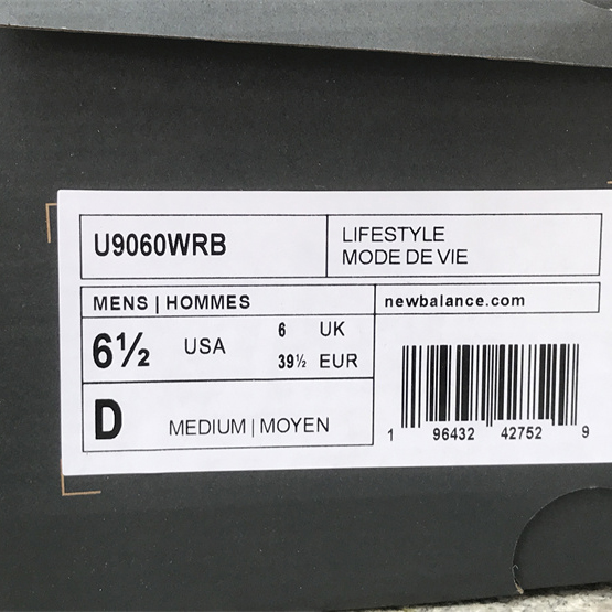 New Balance 9060 Sneakers   U9060WRB - PerfectKickZ