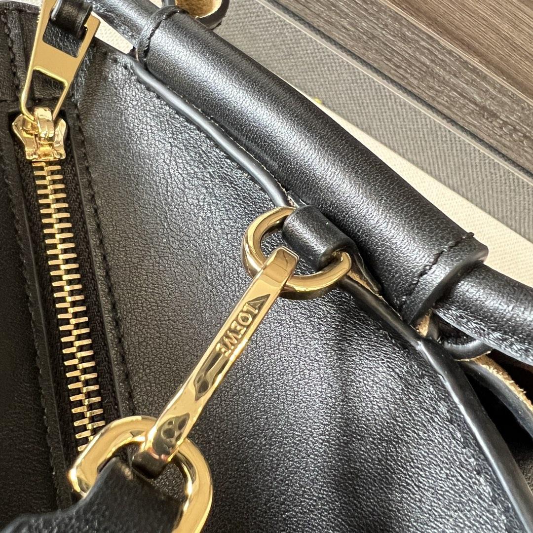 Loewe Small Paseo Bag In Shiny Nappa Calfskin - PerfectKickZ