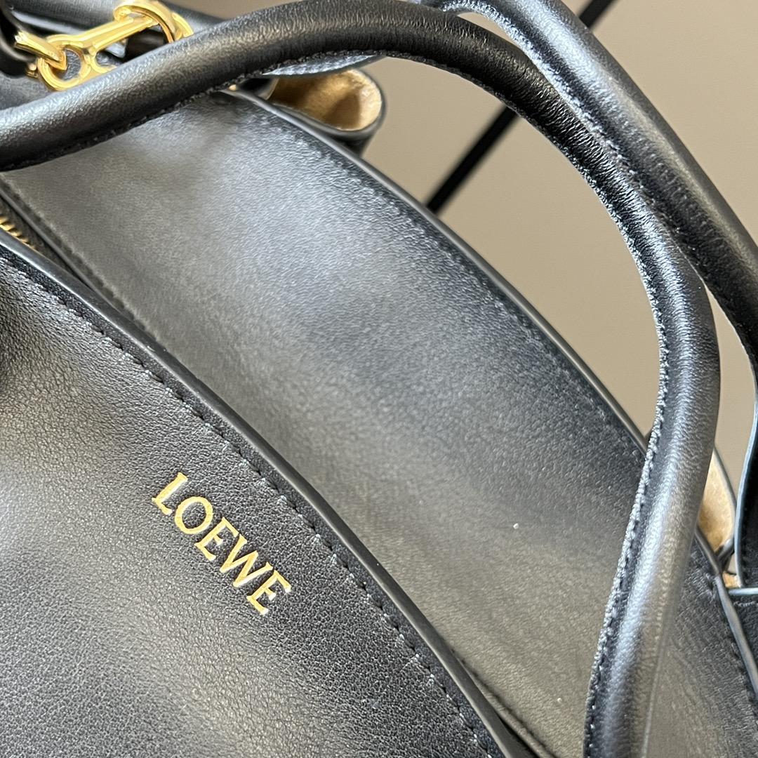 Loewe Small Paseo Bag In Shiny Nappa Calfskin - PerfectKickZ
