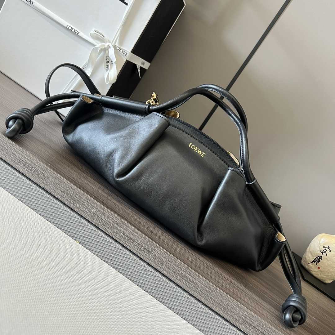 Loewe Small Paseo Bag In Shiny Nappa Calfskin - PerfectKickZ