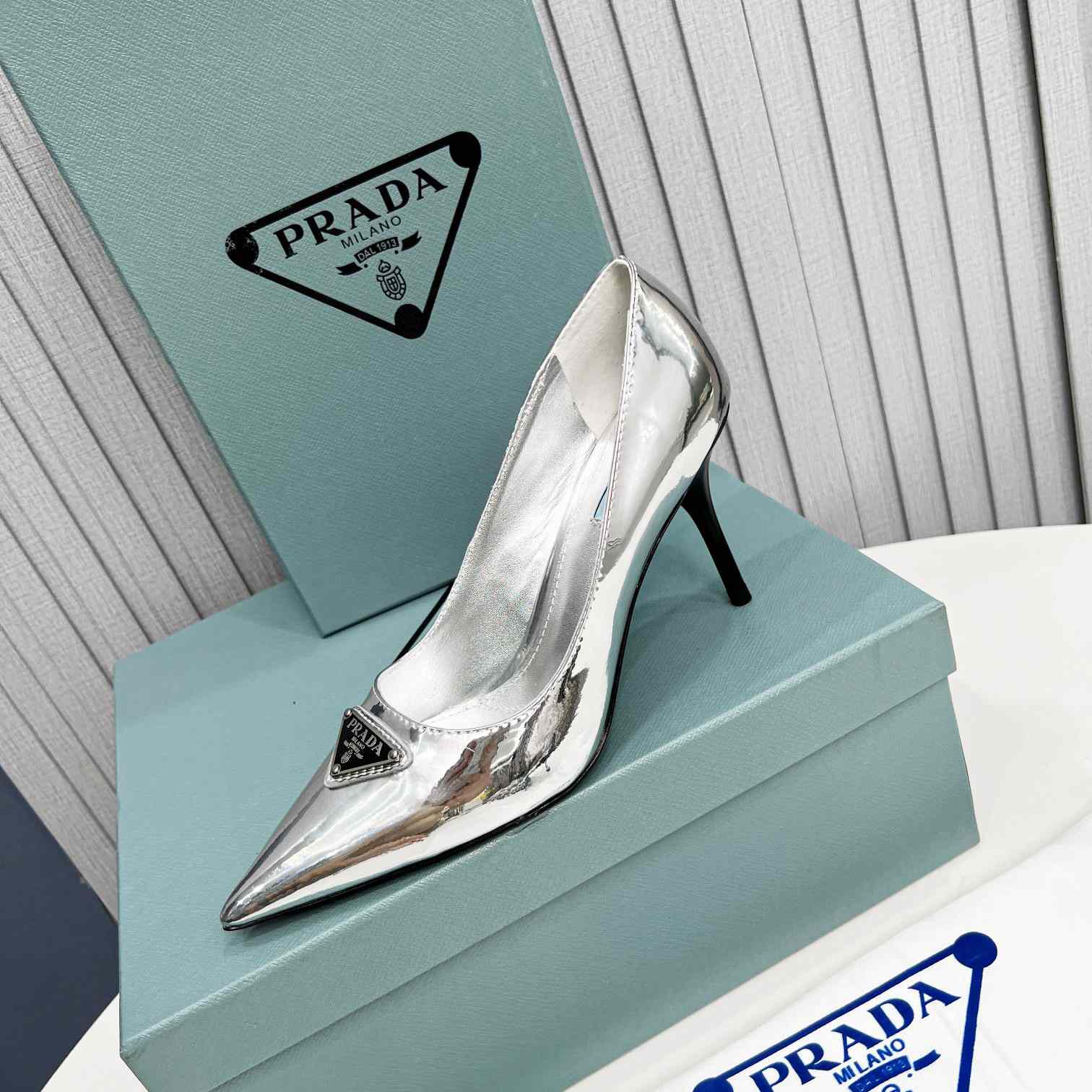 Prada Patent Leather Pumps - PerfectKickZ