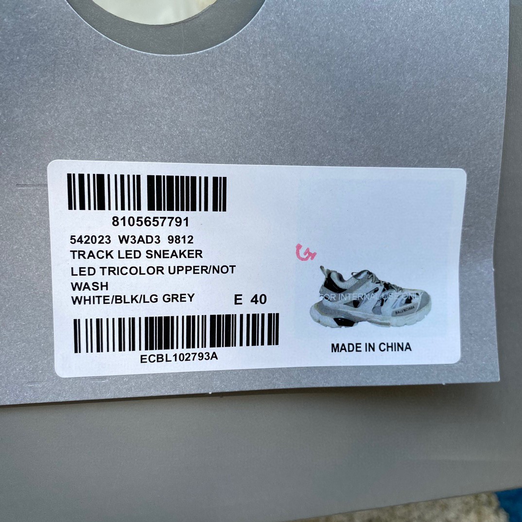 Balenciaga Track Sneaker LED In White - PerfectKickZ