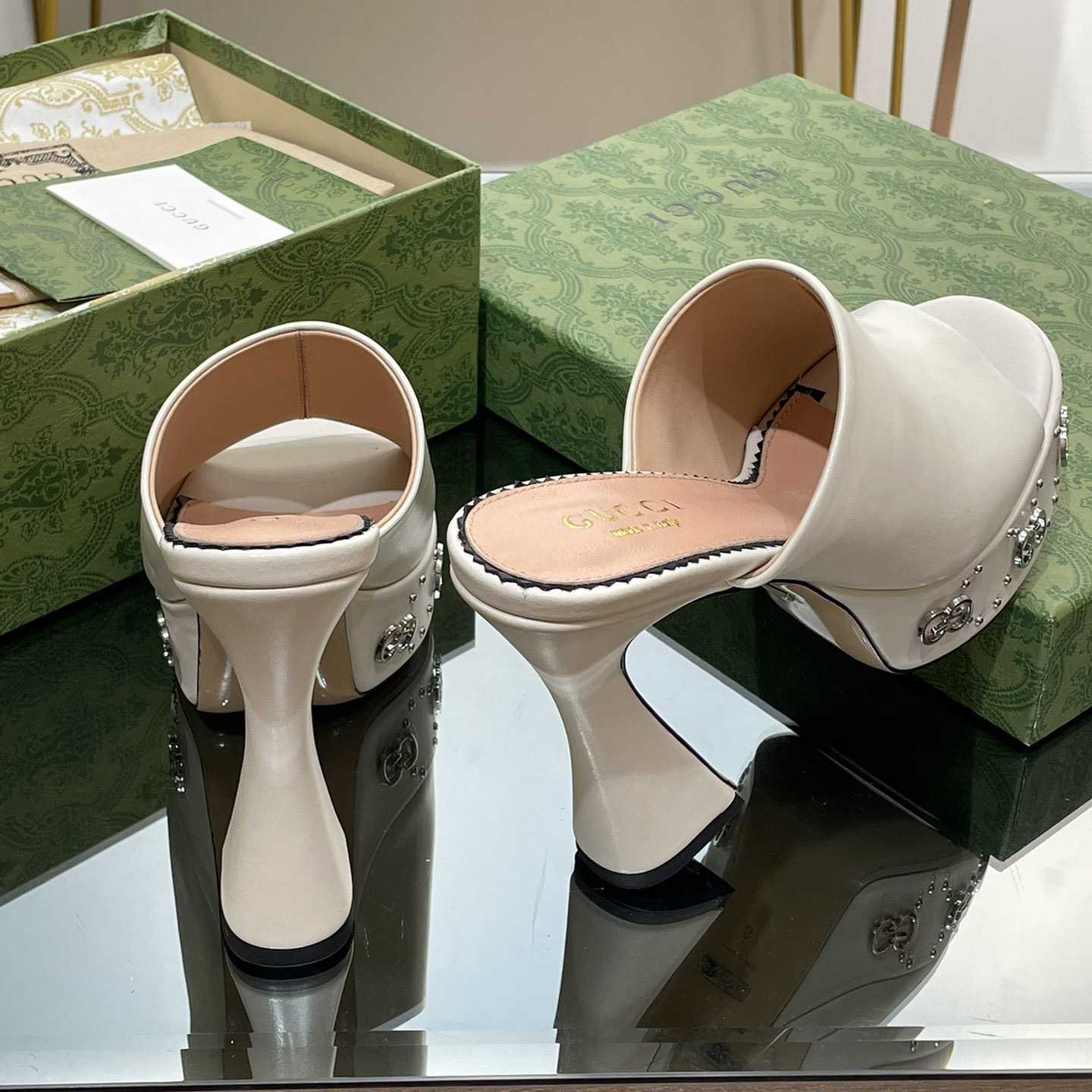 Gucci Women's Platform Slide Sandal - 