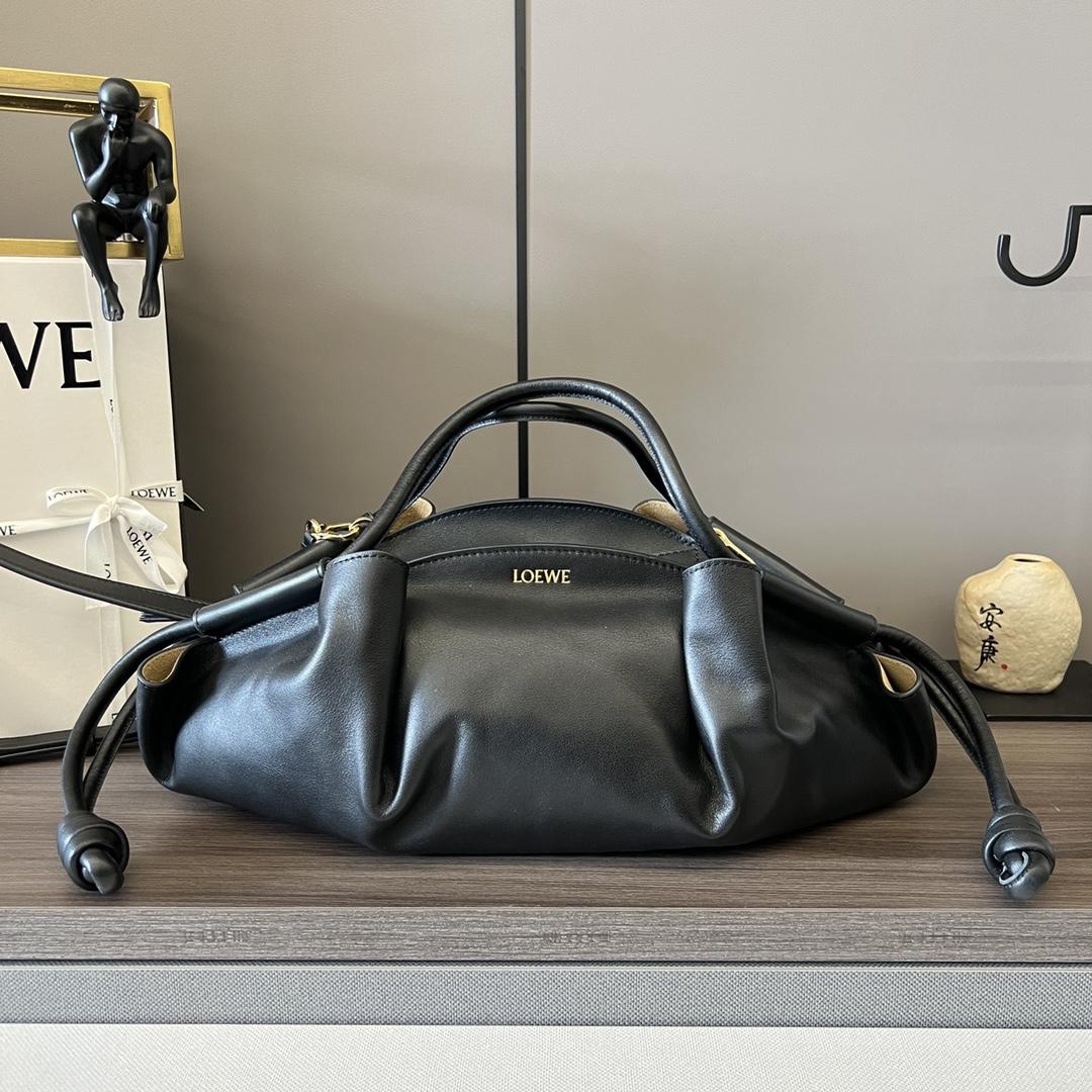 Loewe Paseo Bag In Shiny Nappa Calfskin - PerfectKickZ