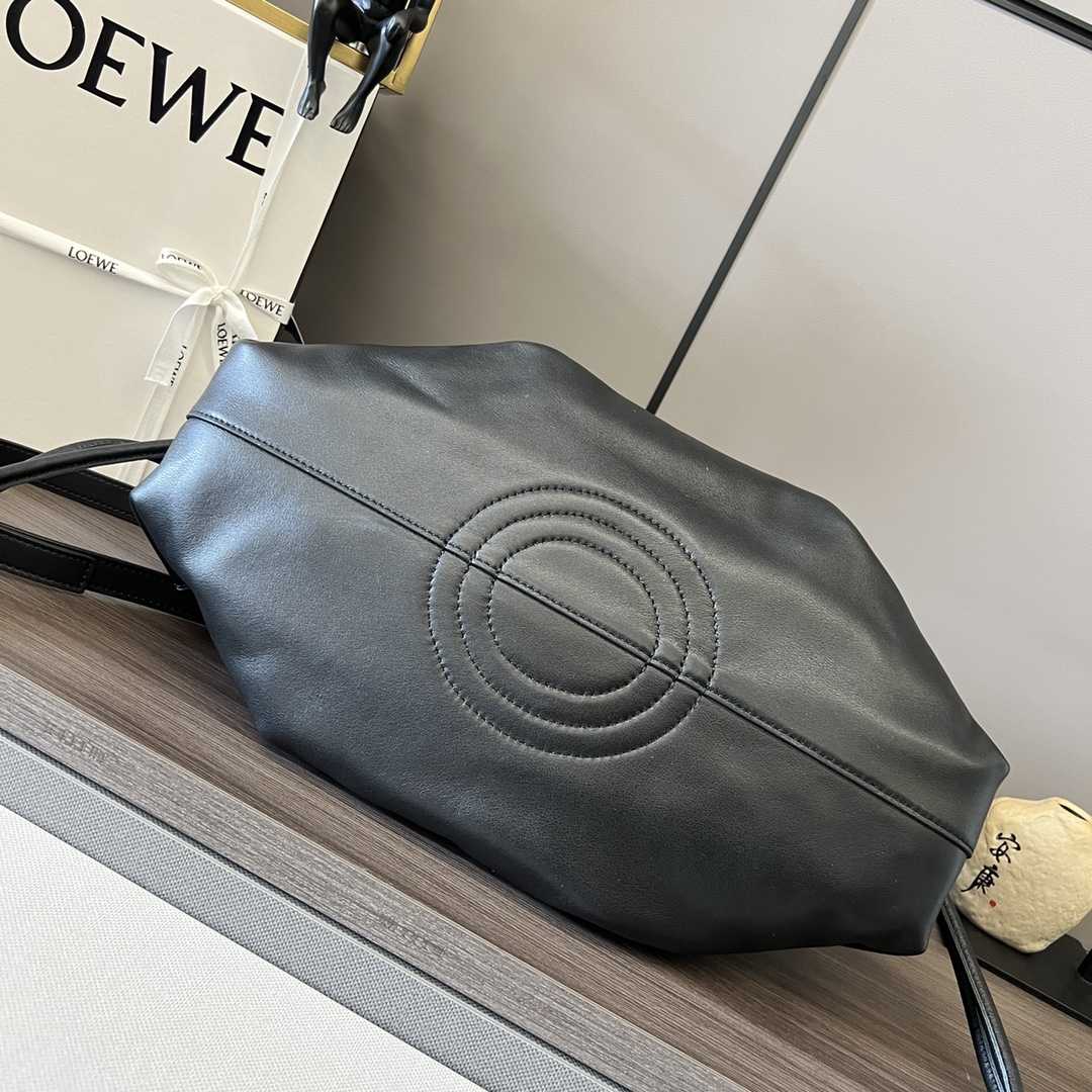 Loewe Paseo Bag In Shiny Nappa Calfskin - 