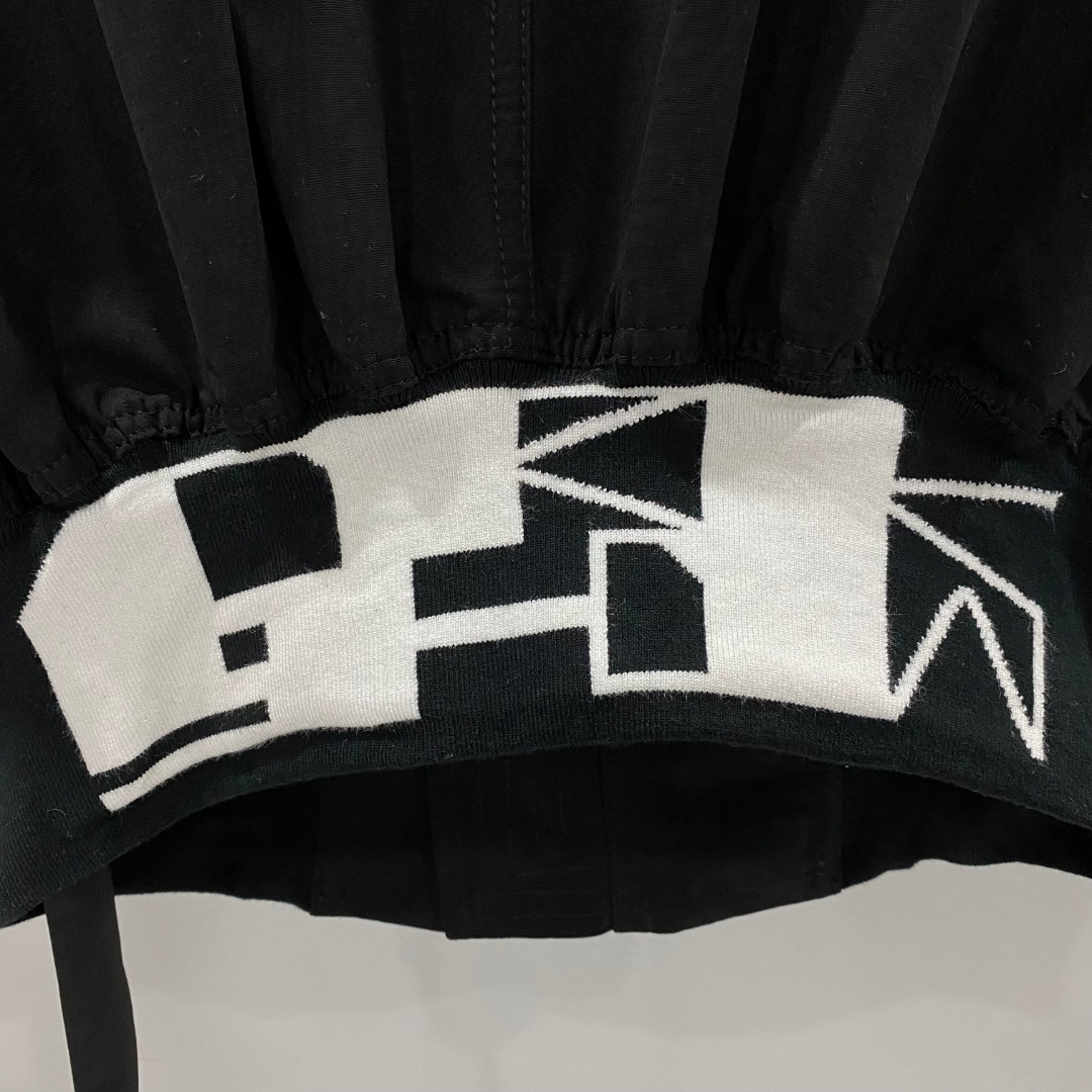 Rick Owens Drkshdw Black Sleeveless Cropped Bomber Jacket - PerfectKickZ