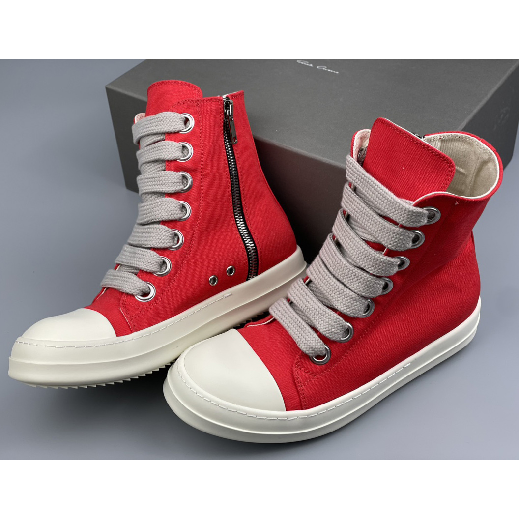 Rick Owens High-Top Sneakers - PerfectKickZ