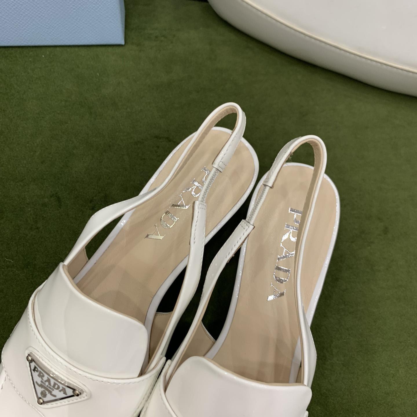 Prada Patent Leather Slingbacks - PerfectKickZ