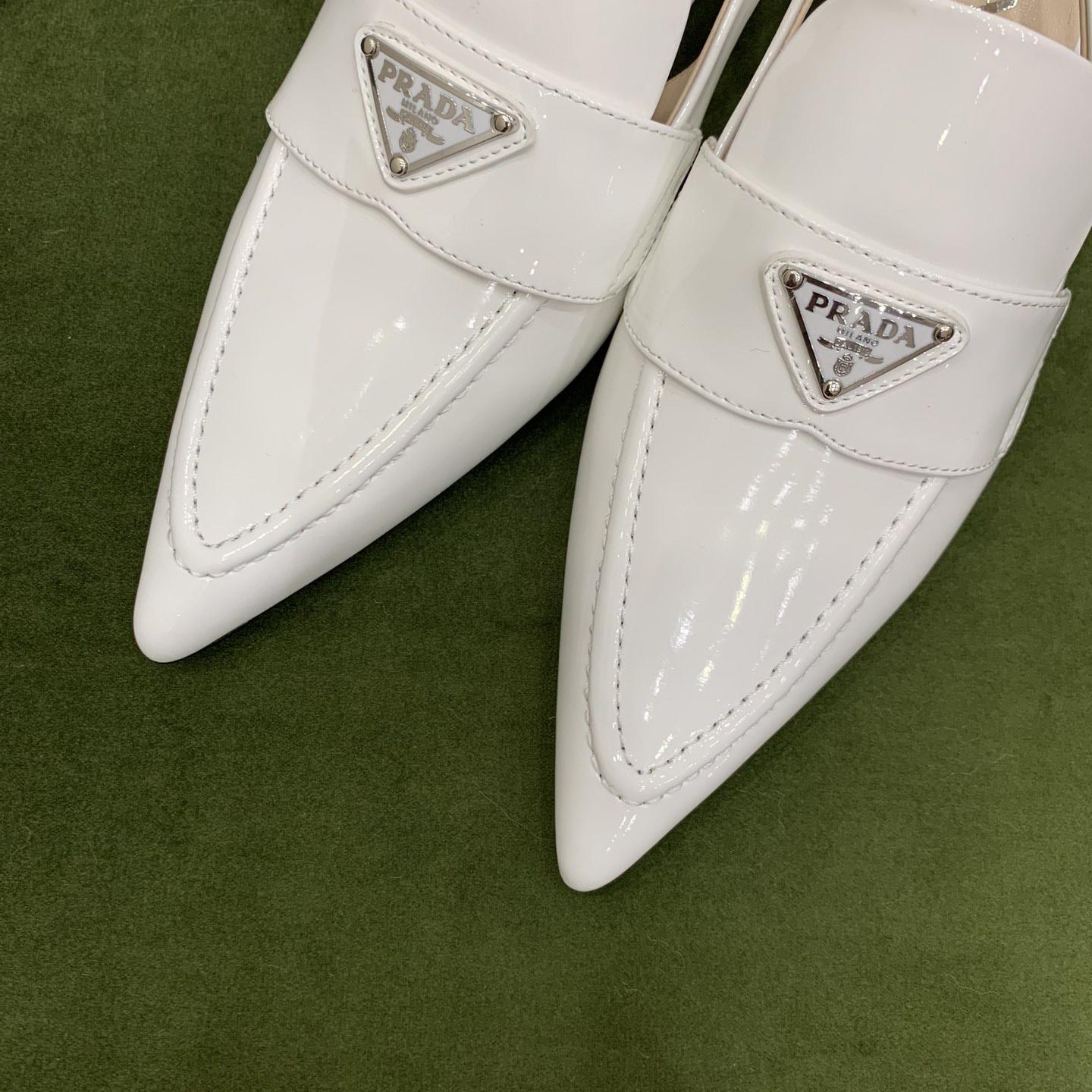 Prada Patent Leather Slingbacks - PerfectKickZ