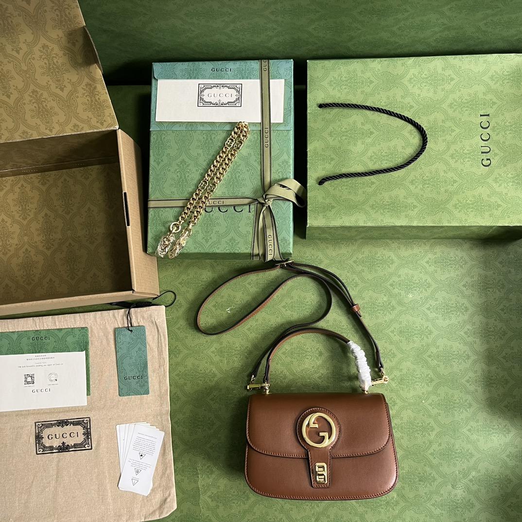 Gucci Blondie Small Top Handle Bag(23-15-11cm) - PerfectKickZ