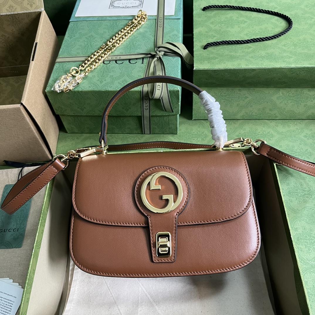 Gucci Blondie Small Top Handle Bag(23-15-11cm) - PerfectKickZ