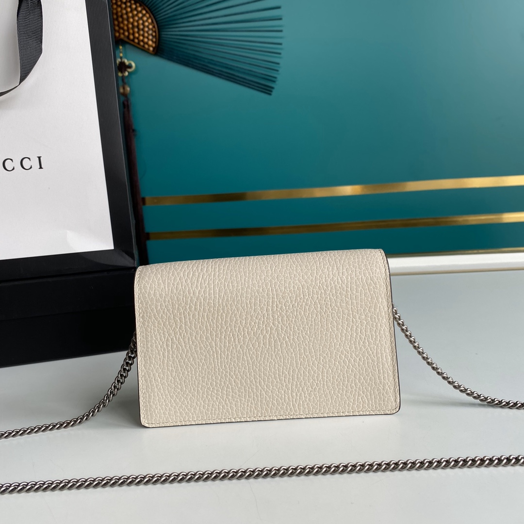 Gucci Dionysus Super Mini Leather Bag(16.5-10-4.5cm)    - PerfectKickZ