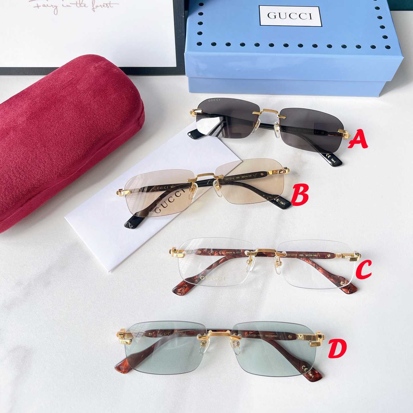 Gucci GG1221S Sunglasses     - PerfectKickZ
