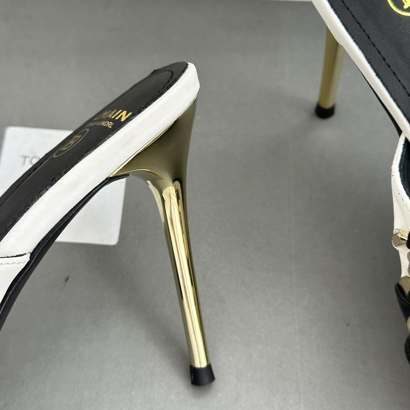 Balmain Chain-link Detail 110mm Pumps - PerfectKickZ