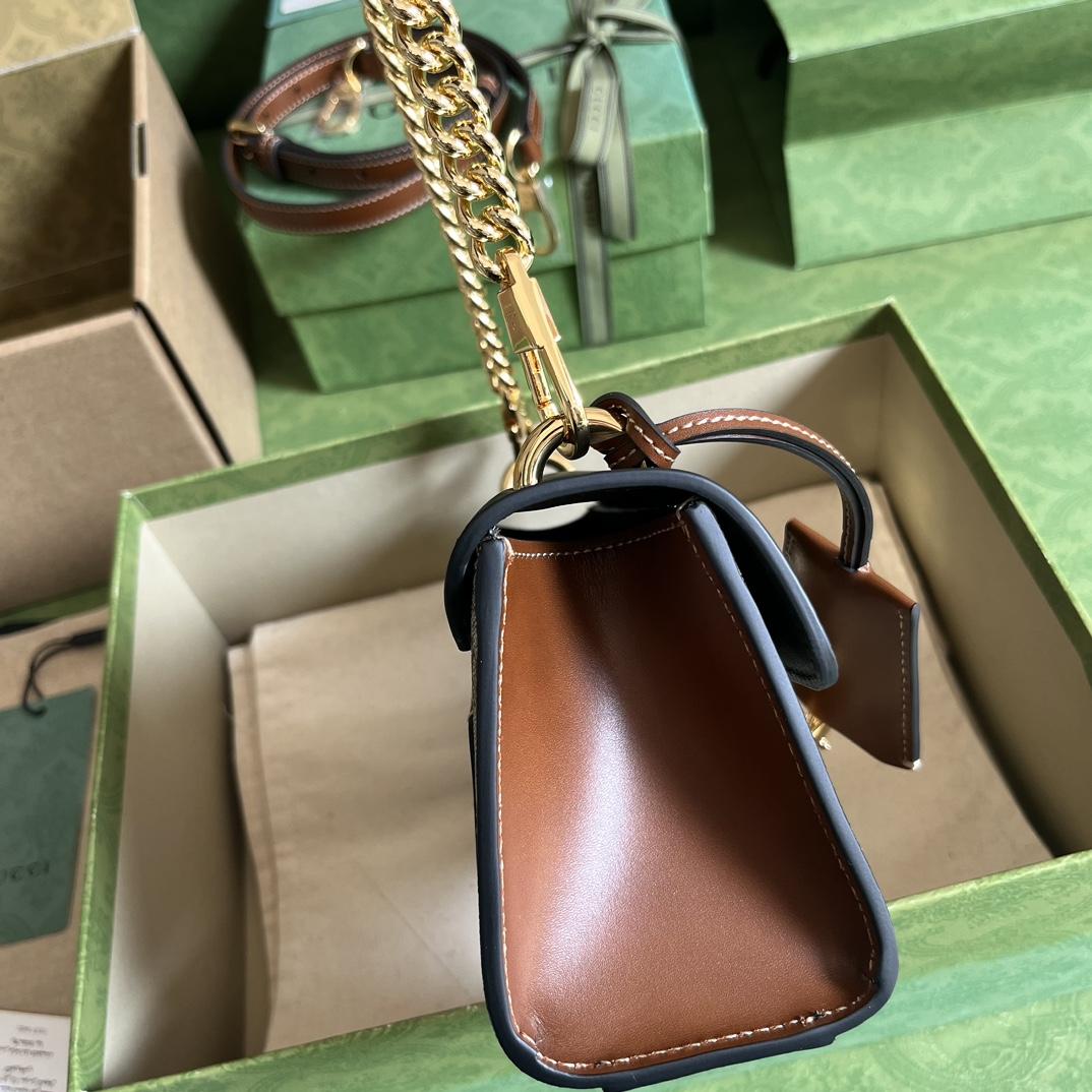 Gucci Padlock Mini Shoulder Bag(22x 11.5x 7.5cm) - PerfectKickZ