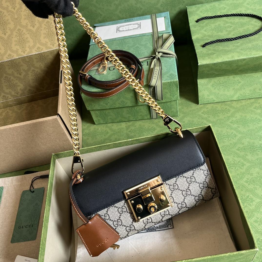 Gucci Padlock Mini Shoulder Bag(22x 11.5x 7.5cm) - 