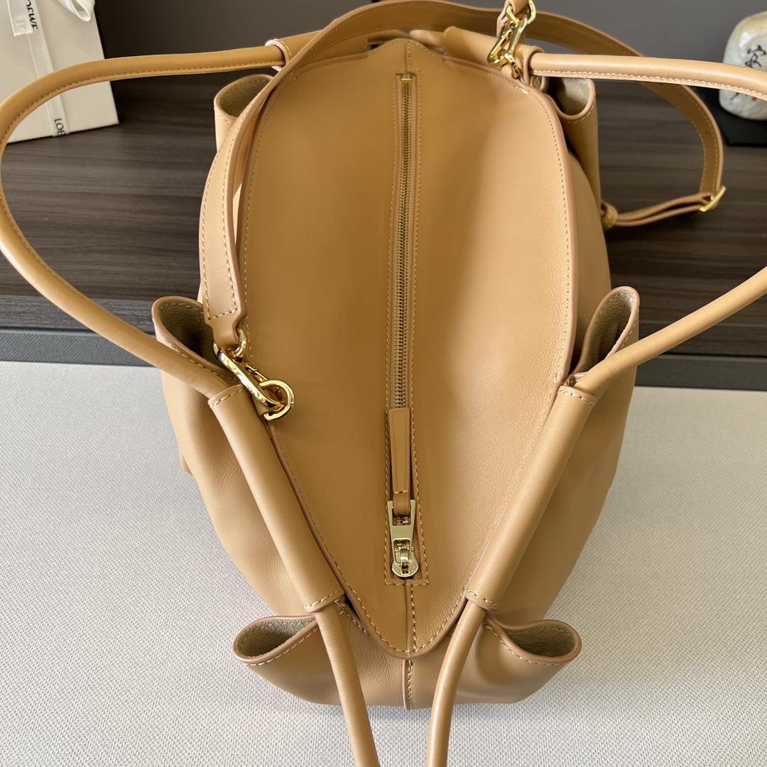 Loewe Paseo Bag In Shiny Nappa Calfskin - 
