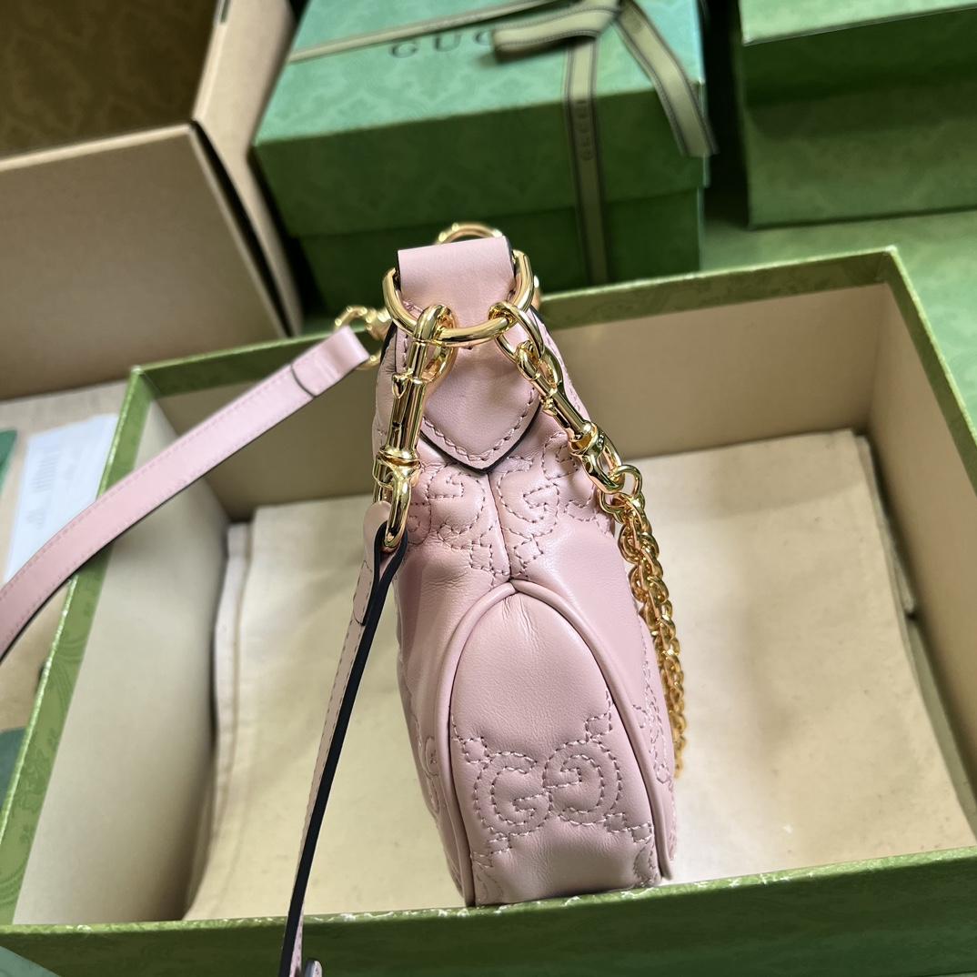 Gucci GG Matelasse Mini Bag(21x 14x 6cm) - PerfectKickZ