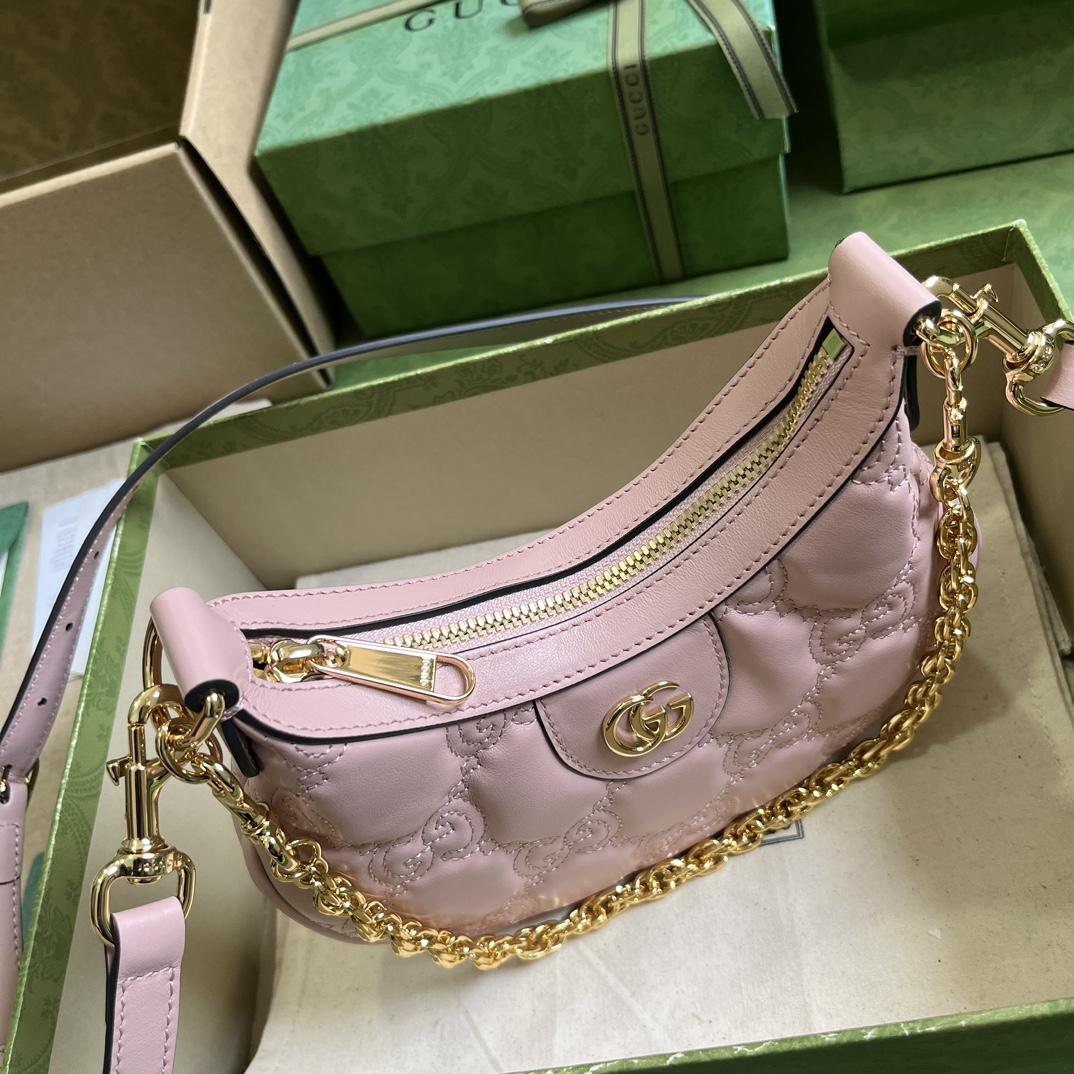 Gucci GG Matelasse Mini Bag(21x 14x 6cm) - 