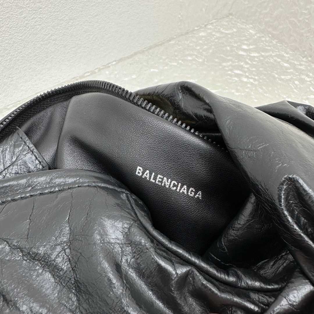 Balenciaga Puffer Small Bag In Black - PerfectKickZ