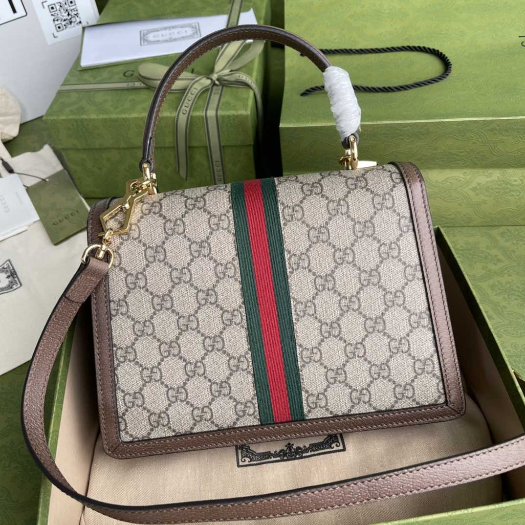 Gucci Ophidia GG Small Top Handle Bag(25-17.5-7cm) - PerfectKickZ