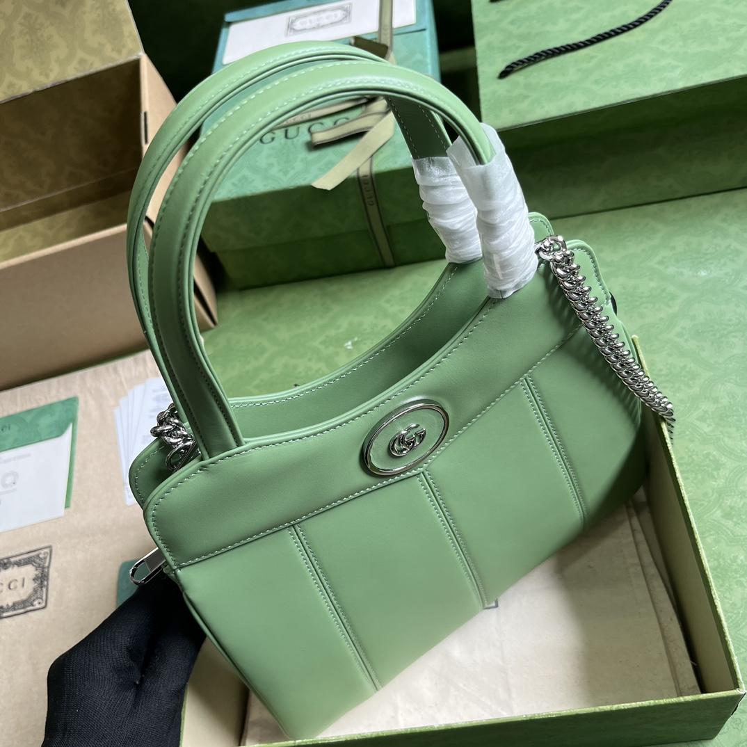 Gucci Petite GG Small Tote Bag (28-21-6.5cm) - PerfectKickZ