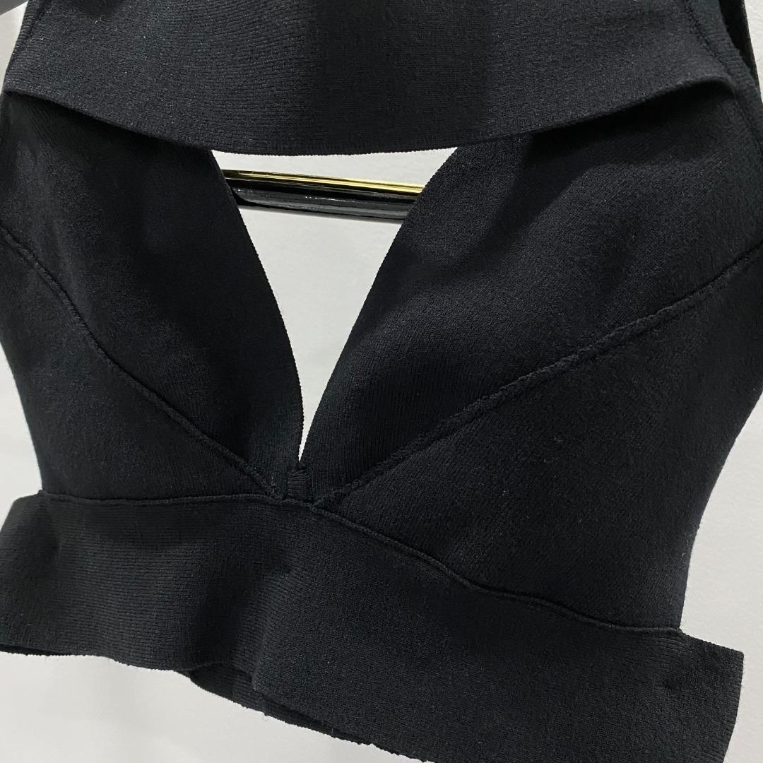 Rick Owens Sling Bra Knit Top - PerfectKickZ