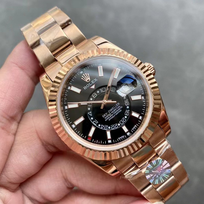 Rolex Sky-Dweller Rose Gold Watch - PerfectKickZ