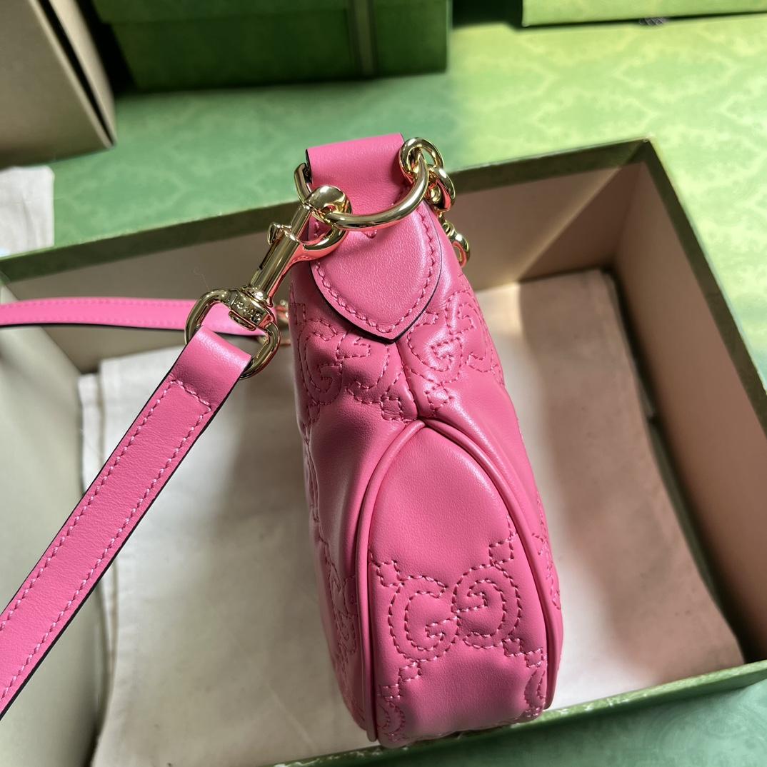 Gucci GG Matelasse Mini Bag(21x 14x 6cm) - PerfectKickZ