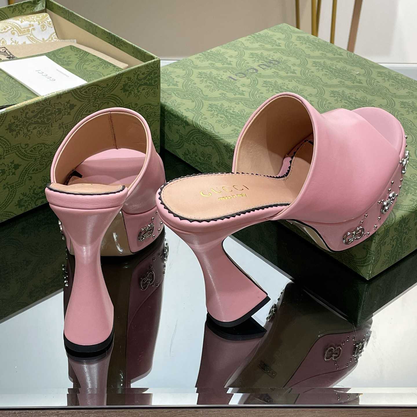 Gucci Women's Platform Slide Sandal - PerfectKickZ
