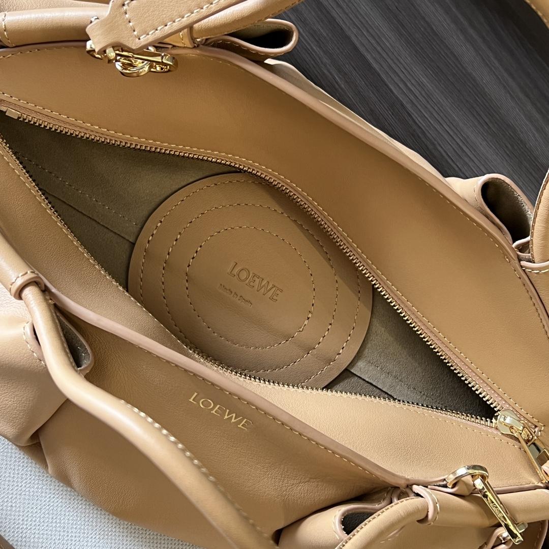 Loewe Small Paseo Bag In Shiny Nappa Calfskin - PerfectKickZ