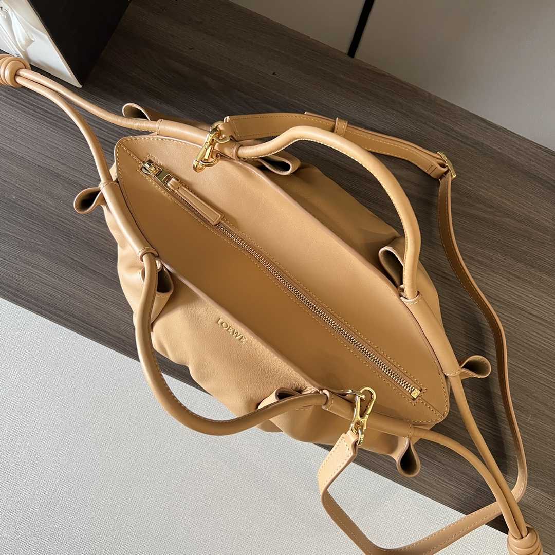 Loewe Small Paseo Bag In Shiny Nappa Calfskin - PerfectKickZ