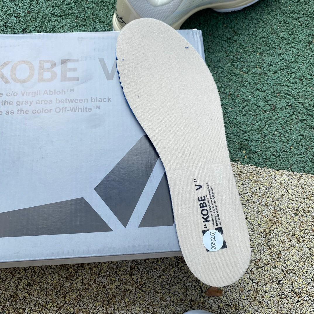 Off-white x Nike Kobe Sneaker      CZ0790-113 - PerfectKickZ