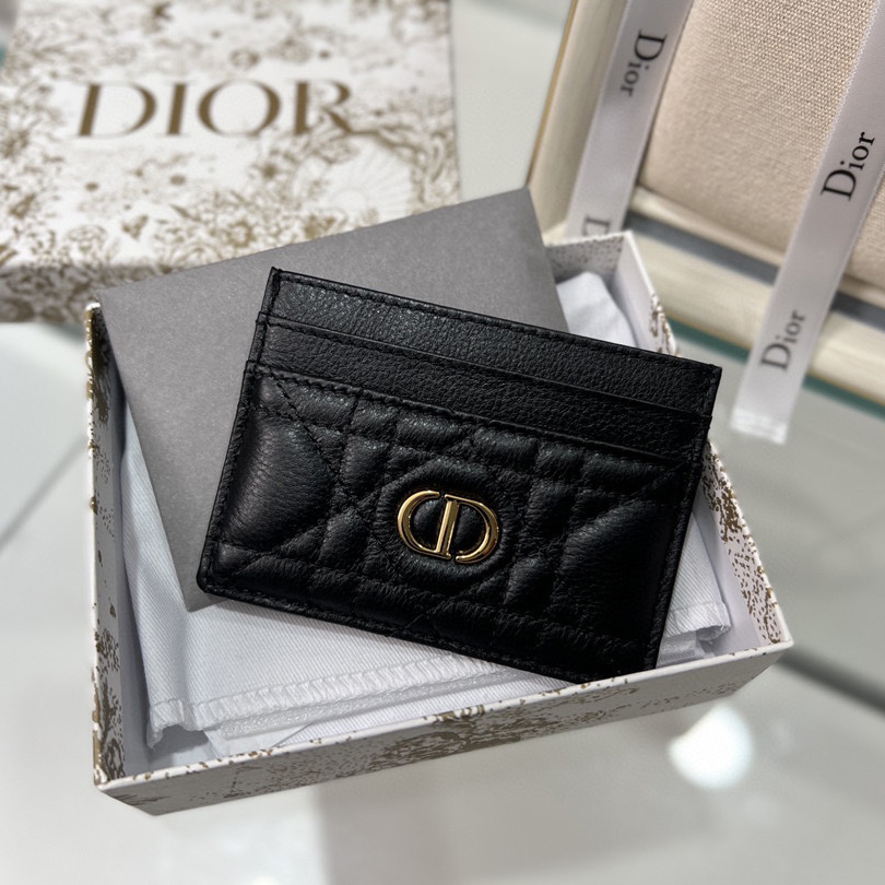 Dior Caro Five-Slot Card Holder - PerfectKickZ