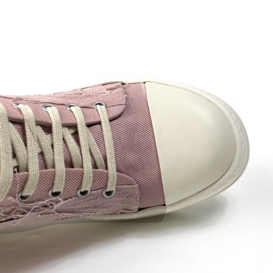 Rick Owens Drkshdw Slashed Low Sneakers - PerfectKickZ