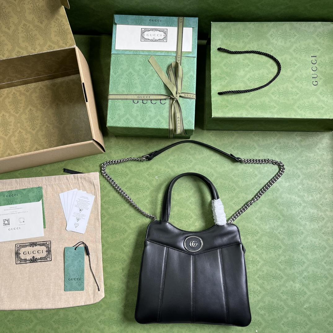 Gucci Petite GG Small Tote Bag (28-21-6.5cm) - PerfectKickZ