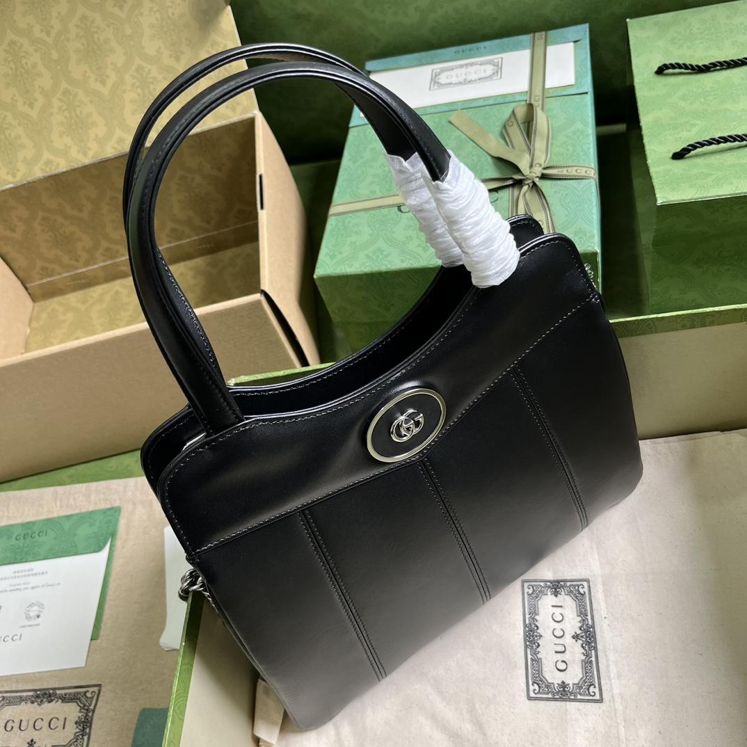 Gucci Petite GG Small Tote Bag (28-21-6.5cm) - PerfectKickZ