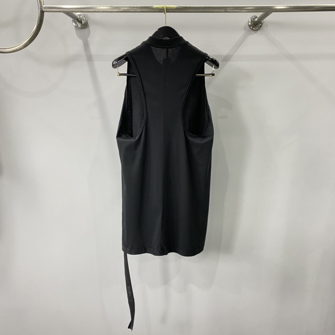 Rick Owens Graphic-print Cotton Vest - PerfectKickZ