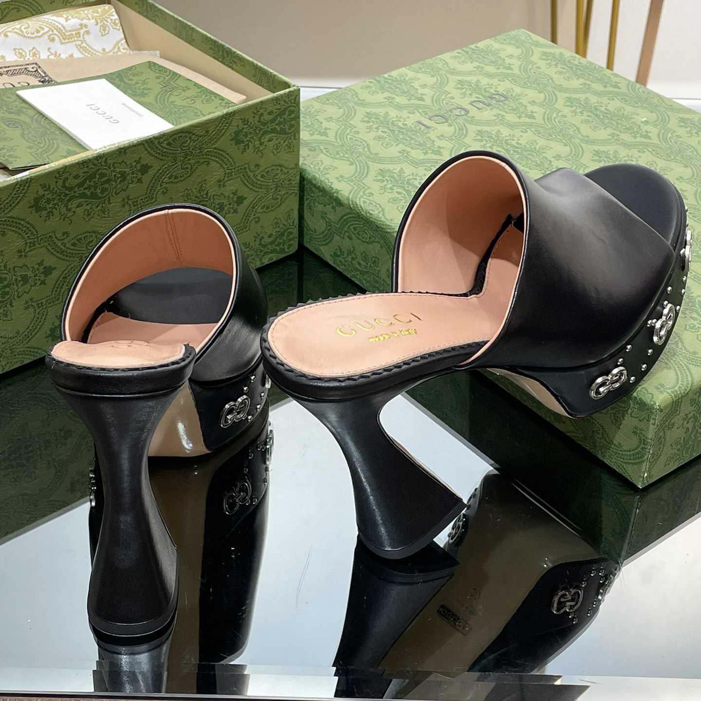 Gucci Women's Platform Slide Sandal - PerfectKickZ