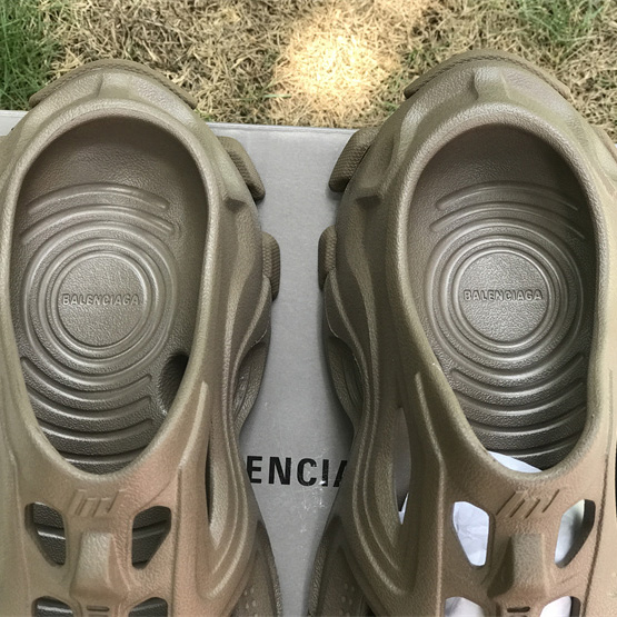 Balenciaga HD Mule In Dark Beige  - PerfectKickZ