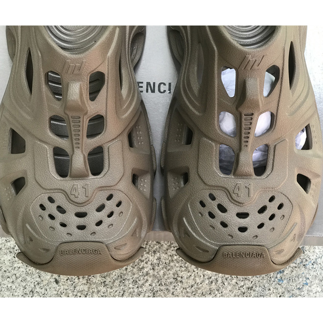 Balenciaga HD Mule In Dark Beige  - PerfectKickZ
